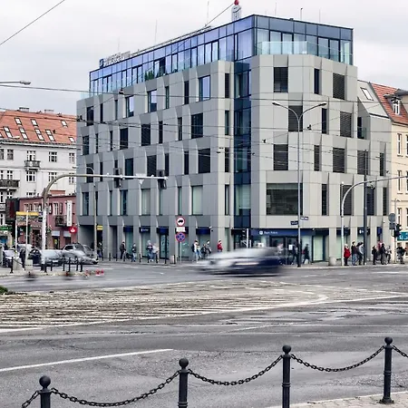 Lux In Front Of Stary Browar *